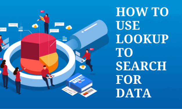 How to use Lookup to Search for Data