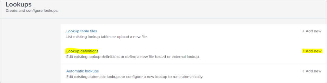 Types of Lookups in Splunk - Avotrix