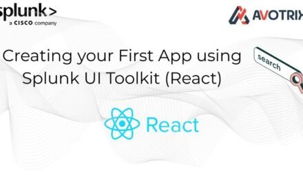 Creating your First App using Splunk UI Toolkit (React)