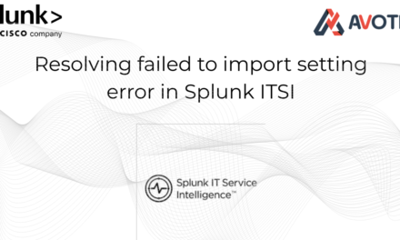 Resolving Failed to Import Settings Error in Splunk ITSI