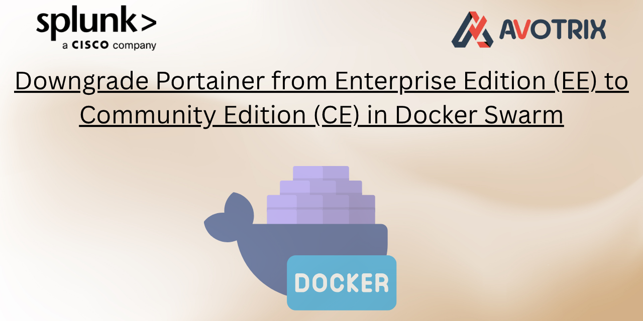 Downgrade Portainer from Enterprise Edition (EE) to Community Edition (CE) in Docker Swarm